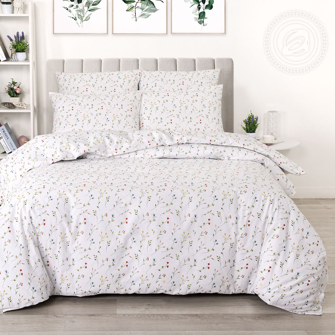 КПБ 1,5 сп бязь с одной наволочкой 70*70 (Арт- Д)