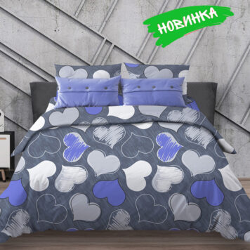Романтика синий 1,5 сп арт. 100